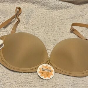 Maidenform 34dd Breakthrough Backless bra Seamless Tan